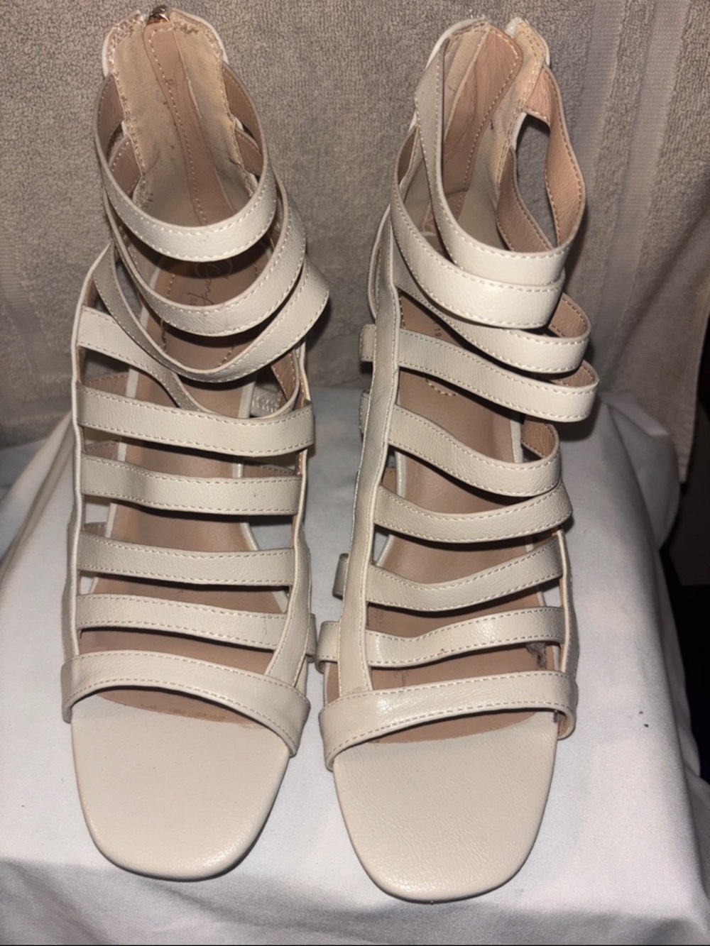 Strappy Gladiator Heeled Sandals